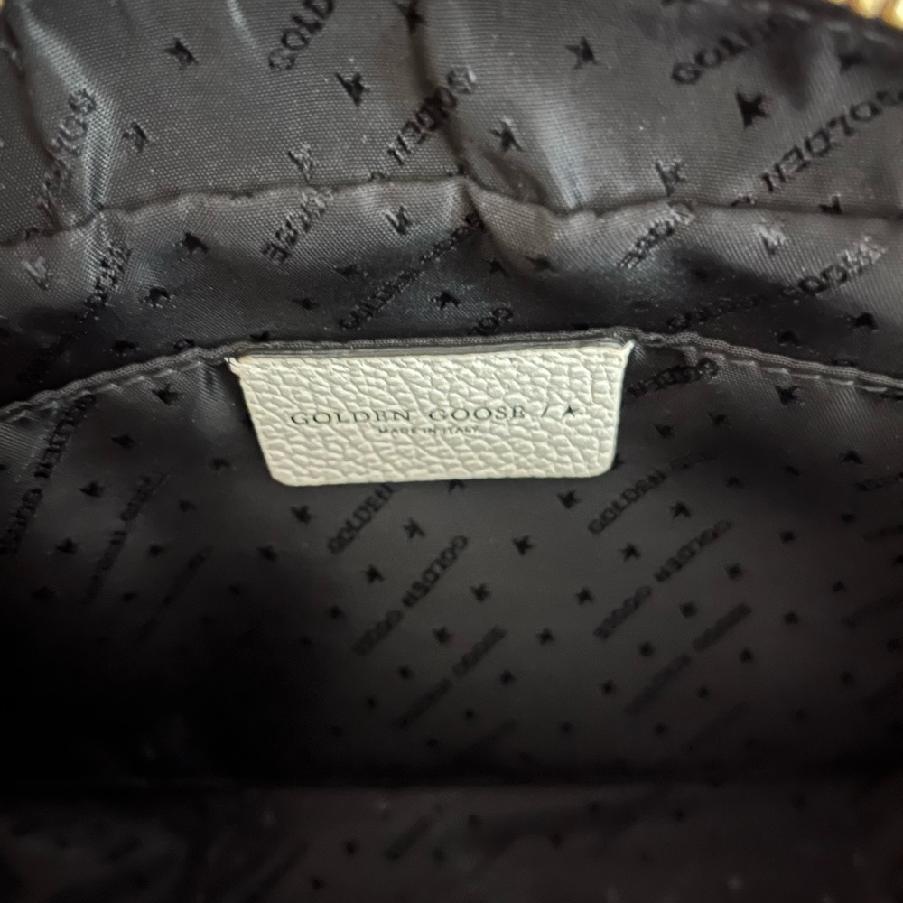 Golden Goose Star Made in Italy Soft-Grain Leather Crossbody Bag. - Picture 7 of 10